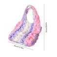 thumbnail image 3 of Wanfds Sac Fourre-Tout pour Femmes Sac Fourre-Tout Polyester (Violet), 3 of 6