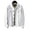 White, variant on Turn Down Collar Denim Jacket Men Button Closure Vintage Casual Streetwear Jacket Black XL