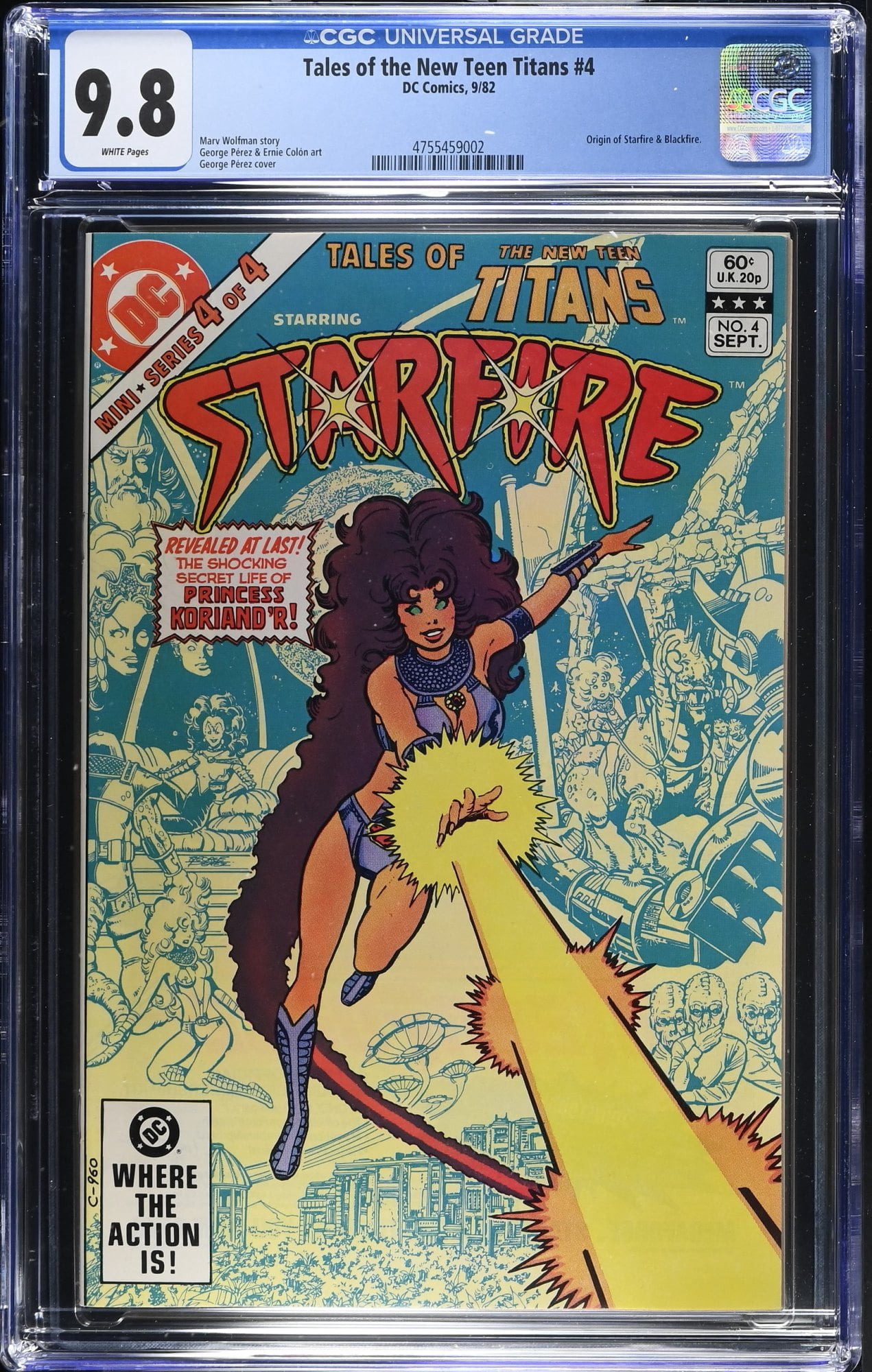 Cover of Tales of the New Teen Titans #4
