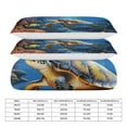 thumbnail image 2 of Nautical Green Sea Turtles Duvet Cover Set Pattern Soft Bedding Set Comforter Cover Set(1 Duvet Cover + 2 Pillowcases), 2 of 6