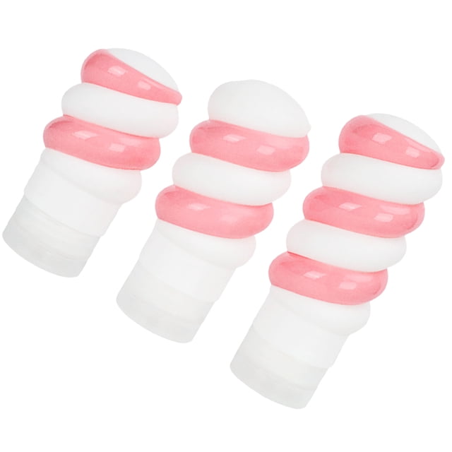 unbranded 3Ud Pequeñas De Silicona Recargables Para Loción Y Champú En Viaje