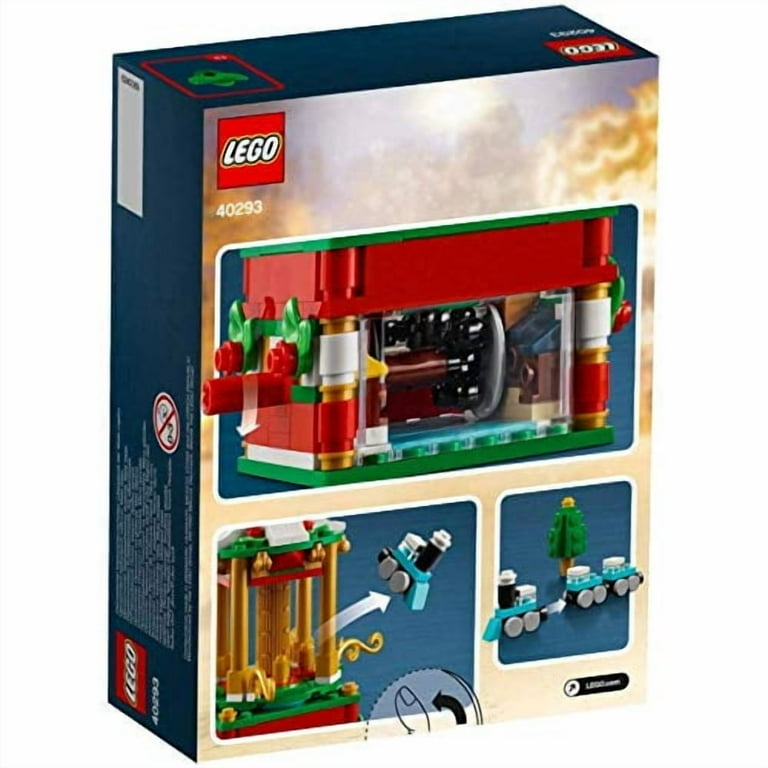 Seasonal Christmas Carousel Set LEGO 40293 - Walmart.com