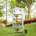 thumbnail image 3 of Home Garden Greenhouse Plant Veg Shelf Frame Cover Clear Pvc Cover, 3 of 3