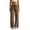 Camel, variant on Wide Leg Leopard Pants for Women Flowy Palazzo Drawstring Y2K Elastic Waist Trousers with Pockets Fall Vacation Halloween Clothes