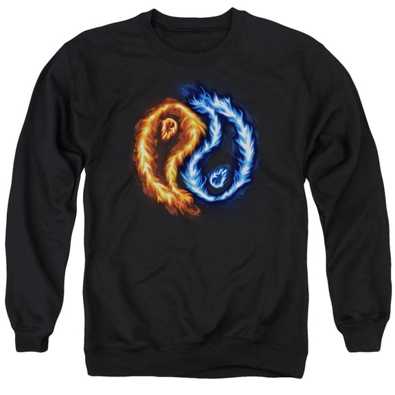 - Flame Yang - Crewneck Sweatshirt - Large