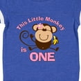thumbnail image 4 of Inktastic Little Monkey Girl 1st Birthday Girls Baby Bodysuit, 4 of 5