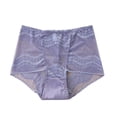 thumbnail image 2 of YueHuiYing Sexy Lace Openwork Breathable Comfortable Women's Panties High-Waisted Plus Size Tummy Control Butt-Lifting Sexy Seamless Tummy-Control Sheer Lace Thong, 2 of 3