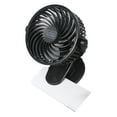thumbnail image 5 of BLACK+DECKER BFDC42PK 4-In. 3-Speed Portable USB-Powered Convertible Clip Fan, Black, 2 Count, BFDC42PK, 5 of 7