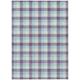 thumbnail image 2 of Addison Rugs Chantille Indoor/Outdoor Transitional Plaid Purple Washable Rectangle Rug, 5' x 7'6", 2 of 6