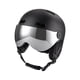 thumbnail image 1 of Casco de snowboard con gafas de esquí, circunferencia de la cabeza ajustable, casco de nieve Negro, 1 of 9