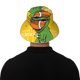 thumbnail image 5 of Fotbe T-Rex Playing Football Sombrero Tipo Pescador con Estampado – Sombrero de Sol de Algodón de Moda para Playa, Golf, Pesca, 5 of 6