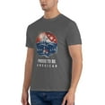 thumbnail image 6 of Generic Vintage T-Shirts Proud to be American Gildan Men's Short Sleeve T-Shirt 180g, 6 of 8