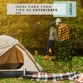thumbnail image 3 of Silla Plegable Linium Playa Exterior Campo Camping Portatil, Verde Camuflaje, 3 of 9