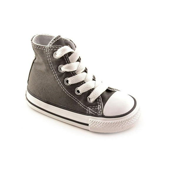 Converse Boys Chuck Taylor All Star High Top Sneaker, Closed Toe Charcoal, Size 2 M