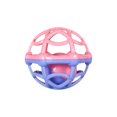 thumbnail image 2 of Newborn Infant Rattle Teether 3-6-12 Months Infant Toy Molar Chewable Soft Rubber Bells Hand Ball Toy, 2 of 6