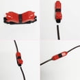 thumbnail image 4 of Connecteurs de Fil Basse Tension, CTRICALVER H Robinet 1 Broche 1 Voie Universelle Compacte H-Forme Sans Bande (12pcs), 4 of 5