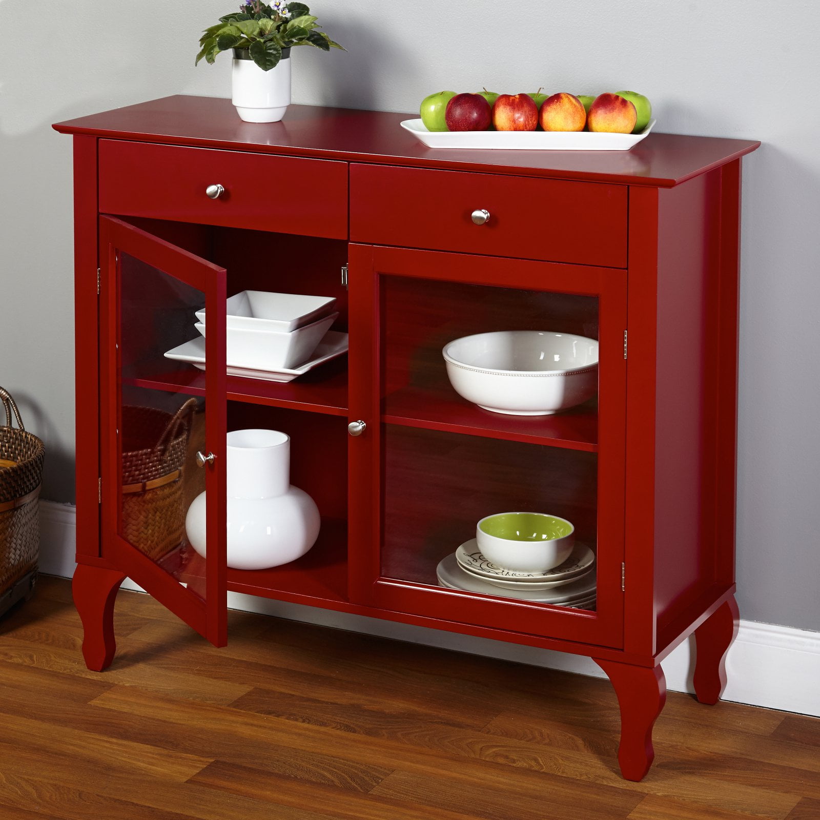 TMS Layla 2-Drawer Buffet Cabinet, Multiple Colors
