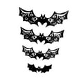 thumbnail image 4 of Pegatinas de pared de PVC de murciélago 3D para Halloween, 4 tamaños diferentes, decoración espeluznante de Halloween 128 piezas de murciélago hueco, 4 of 9