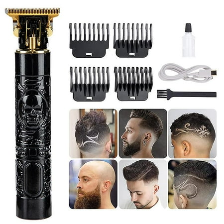 Hair Clippers Men Professional Beard Trimmer,Cordless Electric Self