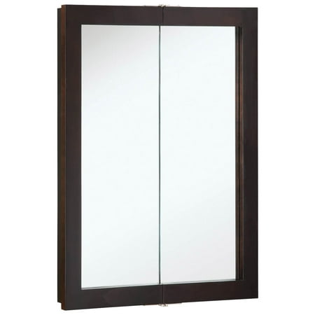 - Design House 541334 Ventura Bi-View Medicine Cabinet Mirror 24