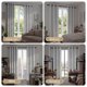 thumbnail image 3 of Blackout Cortinas para Recámara, Cortina Blackout Térmica Aislada 2 Paneles 42x84 Pulgadas, Cortinas Negras con Ojales, Reducción de Ruido, Ahorro de Energía y Cortinas sin Arrugas para Sala de Estar, 3 of 7