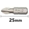 thumbnail image 1 of Magnetic Electric Drill Non-Slip Screwdriver Bit Head PH2 Cross Hand Tool, 1 of 6