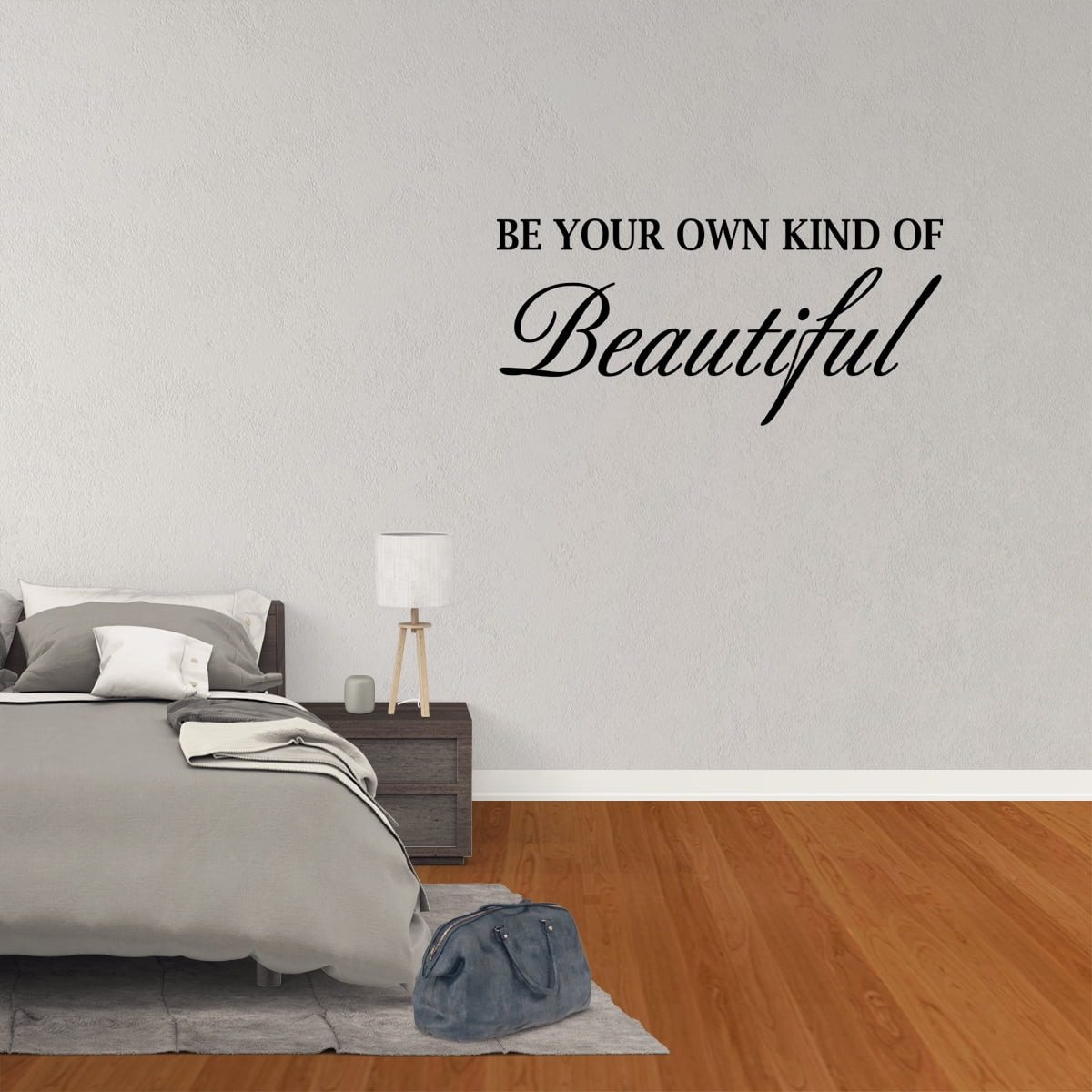 Be Your Own Kind Of Beautiful Vinyl Wall Decal Quote Lettering Words
