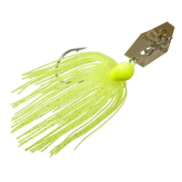 Z-Man Project Z Chatterbait Spinnerbaits, zucca verde scuro, 1,3 g