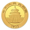 thumbnail image 2 of China's Sovereign Mint Chinese Gold Panda - 8 Gram, .999 Purity, Bullion, 2 of 3