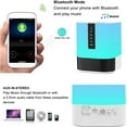 thumbnail image 2 of axGear Night Lights Bluetooth Speaker with Alarm Clock Wireless Touch Sensor Bedside Lamp, 2 of 6