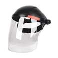 thumbnail image 3 of Soldadura Escudo de la cara Cubierta de la cara PC Visor de visera Faceshield para pintar metal fundición de mecánica de rectificación, 3 of 8
