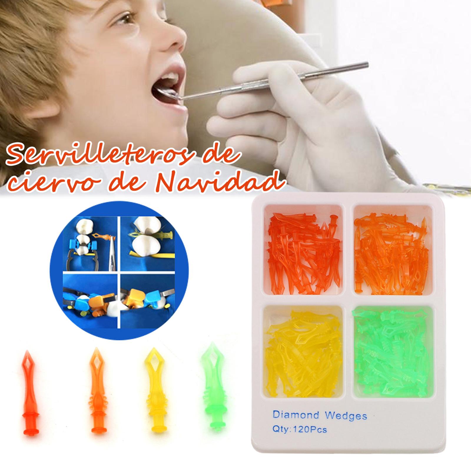 Dental Plastic Poly Wedges Dental Diamond Wedges Autoclave Medical Plastic Disposable