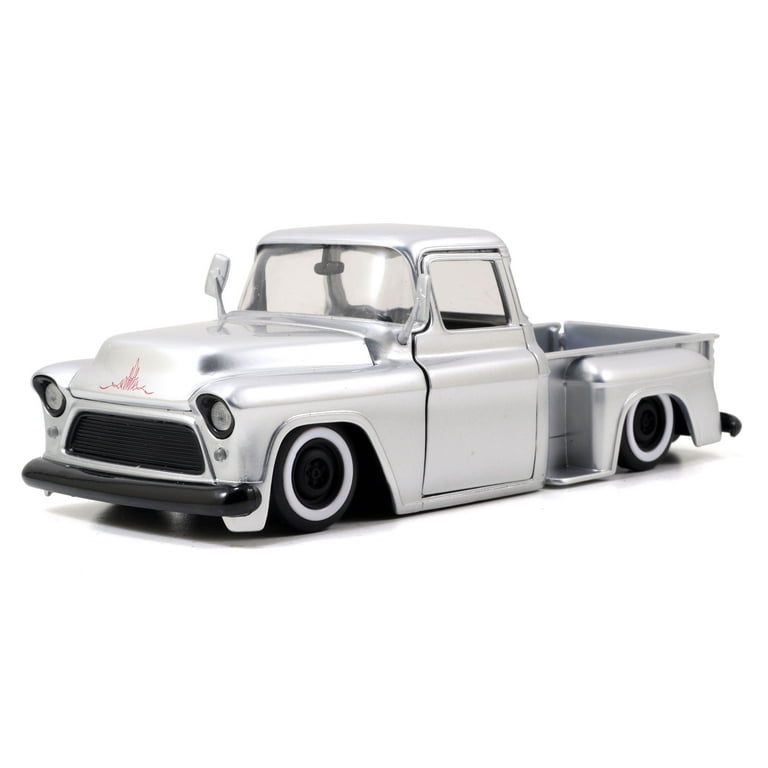 Chevrolet - Jada/&#39;55 Chevyシボレー StepSideステップサイド 1/24 Amazon.com: Jada Toys Just Trucks 1:24 1955 Chevy Stepside