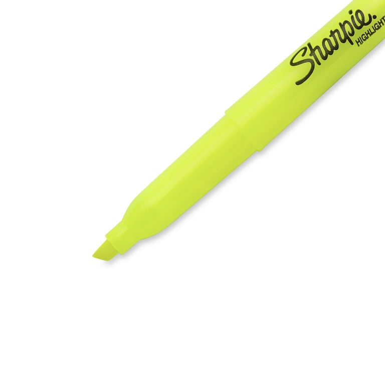 Sharpie Accent Pocket Style Highlighter Chisel Tip Fluorescent