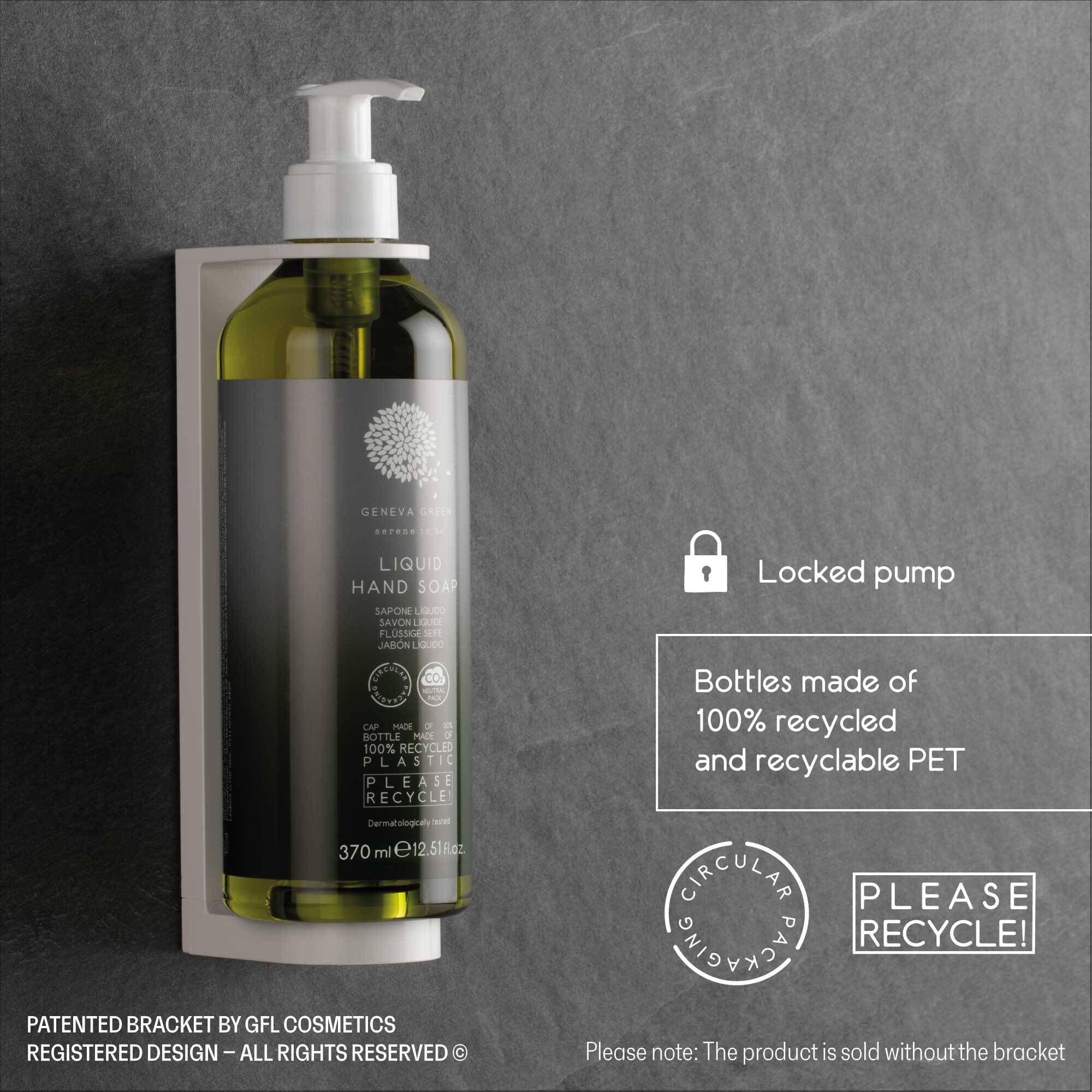 Geneva Green Liquid Hand Soap With Locked Pump (12.51 Fluid Ounce) - 18Pack