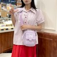 thumbnail image 1 of Bolso bandolera diario con lazo para mujer bolso sencillo con correa ajustable de gran capacidad, 1 of 9