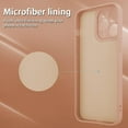 thumbnail image 4 of iPhone 13 Pro Max Case Card Holder Pink Sand Liquid Silicone Soft Screen Protector Cover Shockproof Anti Scratch Microfiber Lining Full Body Protection Shell, 4 of 7