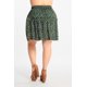 thumbnail image 2 of Falda Con Flores Verde Multicolor Dama Mundo Terra 026255, 2 of 2
