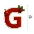 thumbnail image 2 of Personalized Christmas Ornaments - 26 Letter Acrylic Tree Pendants for Family Name Decor, 2 of 2