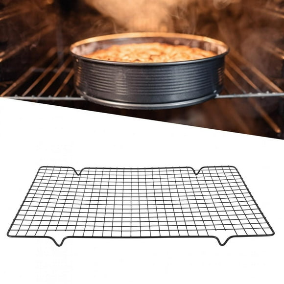 BBQ Cooling Rack, Food-grade Iron Temperature Easy Clean-up Cooling Grid, Pies Pastries For Cooling Biscuits Cakes
