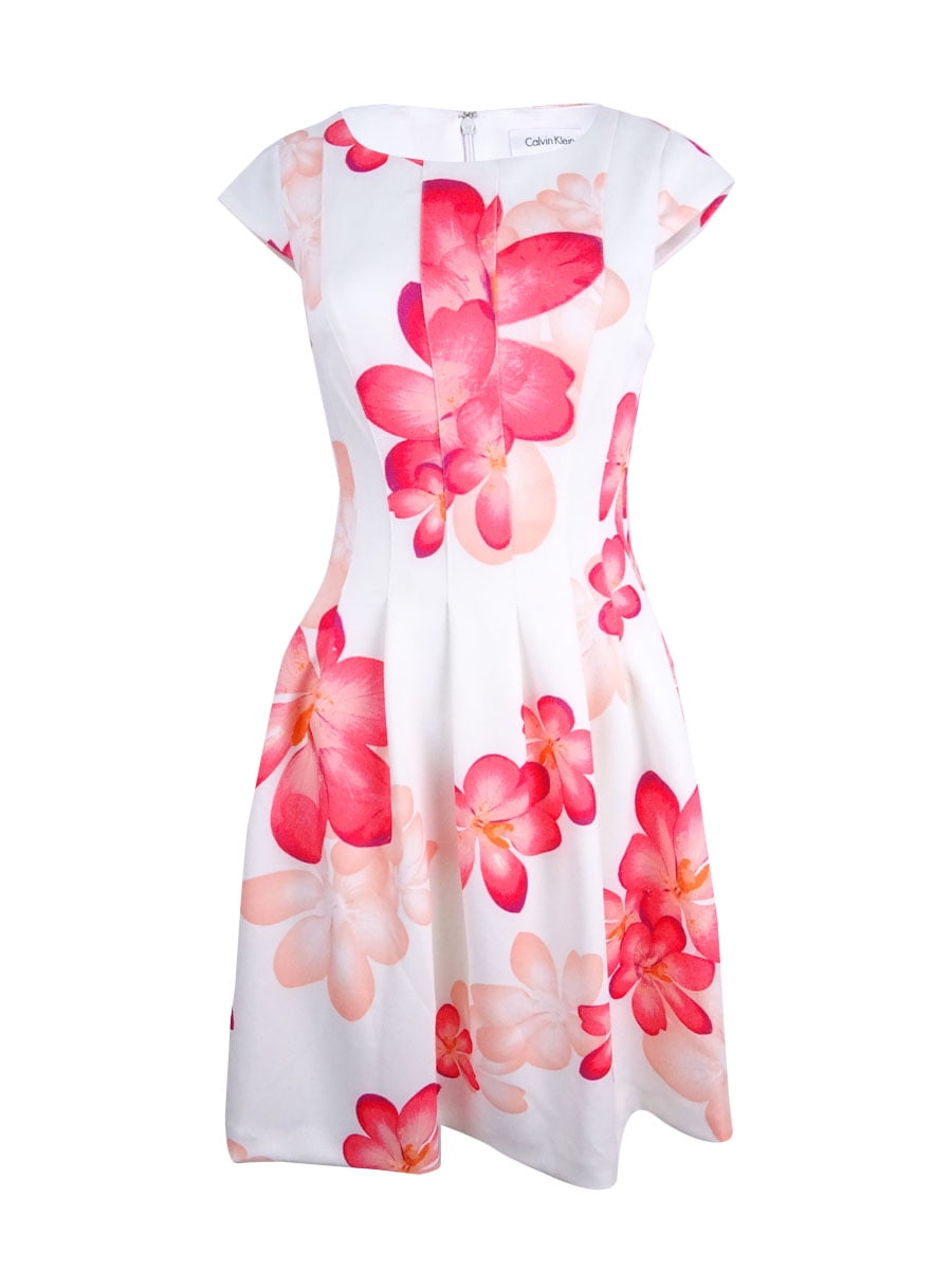 calvin klein watermelon dress