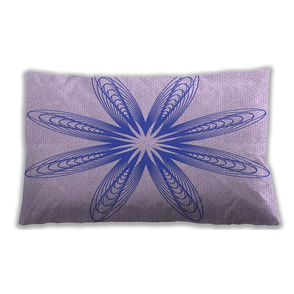 Ahgly Company Indoor Rectangular Contemporary Lumbar Throw Pillow, 13 inch by 19 inch