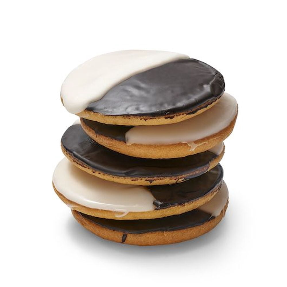 Sweet Sams Black and White Cookie - 6 count per pack -- 4 packs per case