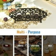 thumbnail image 4 of Sungmor Calentador de Platos de Tetera de Hierro Fundido Soporte Estable para Soporte de Tealight, Calentador de Tealight Estufa Decorativa para Patio de Villa Balcón-forma de Flor, 4 of 8
