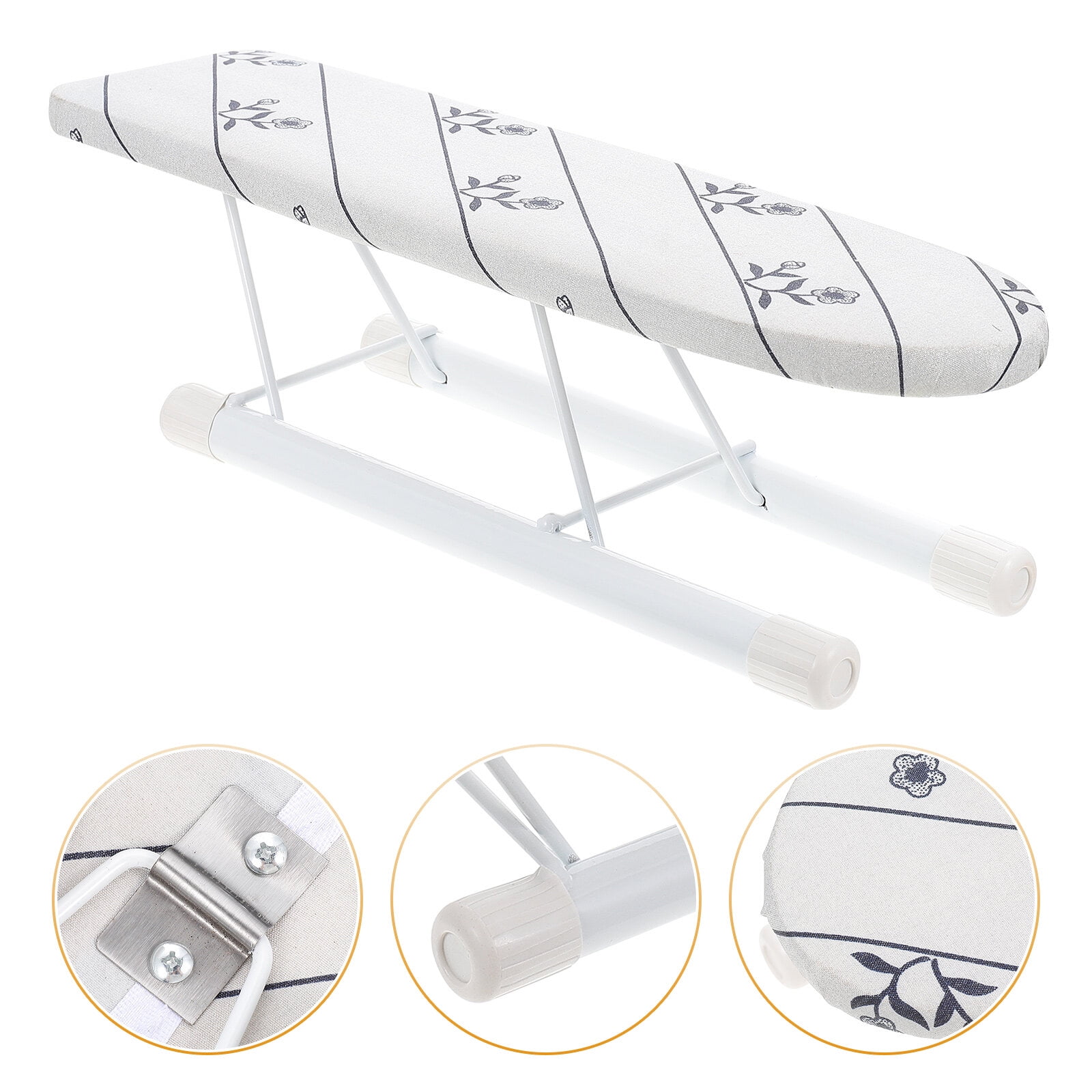 Mini Ironing Board Foldable Iron Board Tabletop Clothing Ironing