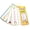 Yellow, variant on Phonics Word Lists Cards, 600 Words 31 Phonics Patterns, Vocabulary Building Teaching Aids,Double-Sided Educational Flashcards