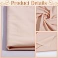 thumbnail image 4 of Doll Making Fabric 59x59inch Soft Doll Skin Plush Fabric Cloth Skin Color Doll Skin Fabric Lightweight Polyester Doll Body Fabric for Sewing Puppet Crochet Doll Animals Apparel, 4 of 9