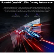 ABS 34 Ultrawide UWQHD 2K 1440P (Quasi 4K) 240Hz with AMD FreeSync 1ms HDR400 1500R Curved Gaming Computer Monitor with Height Adjustable stand GQ341NE