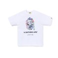thumbnail image 1 of Japanese Shark Tiger Ape-Man Short Sleeve, Loose T-Shirt- week, 1 of 5