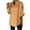 Yellow, variant on aidice Plus Size Shirts for Women Casual Lapel Neck Long Sleeve Button up Loose Office Workwear Tops